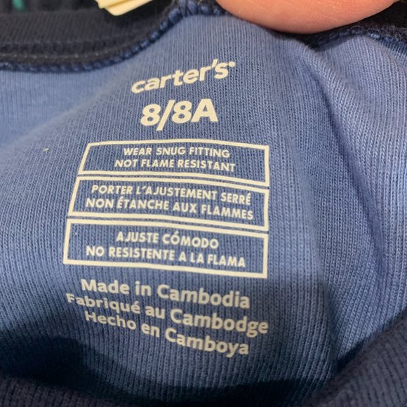 NWT, CARTER'S BOYS FLEECE PJs - Picture 12 of 15